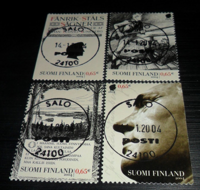 LAPE  1680-1683 NAPPI LOISTO ENSIPÄIVÄ LEIMA J.L.RUNEBERG...
