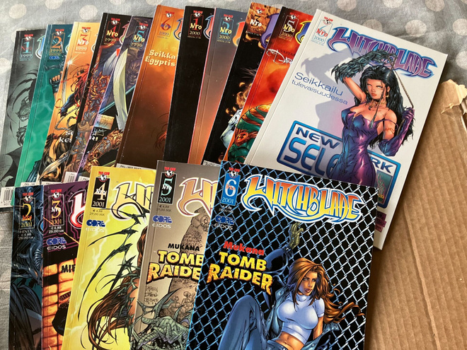 WITCHBLADE 16kpl HYVÄT