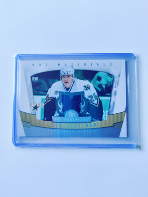 Jere Lehtinen 06-07 Fleer Hot Prospects Hot Materials