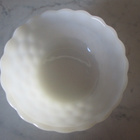 VINTAGE ANCHOR HOCKING  BUBBLE MILK GLAS  U.S.A. - pikkukuva 2