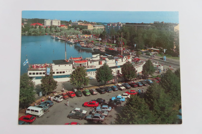 Savonlinna - Laivat matkustajasatamassa (Painolinna)