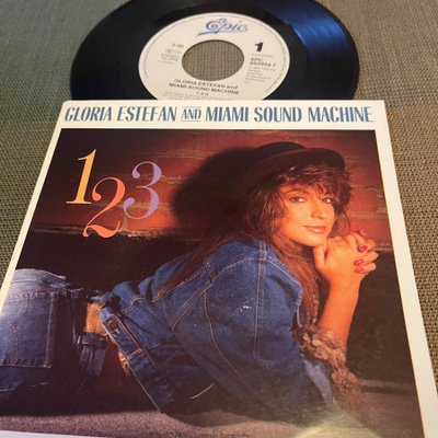 GLORIA ESTEFAN: 1-2-3 * Version * EUR 1989