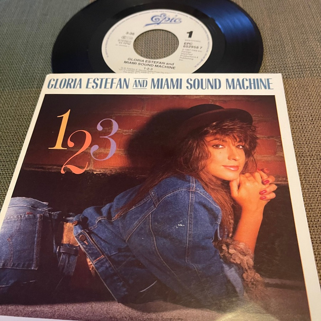 GLORIA ESTEFAN: 1-2-3 * Version * EUR 1989