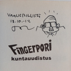 Pertti Jarla : Fingerpori : kuntauudistus (signeerattu, t... - pikkukuva 3