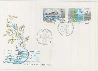 1986 Eurooppa FDC