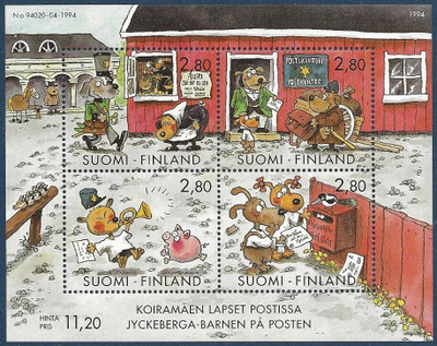 Pienoisarkki BL14 (1994) Koiramäen lapset postissa