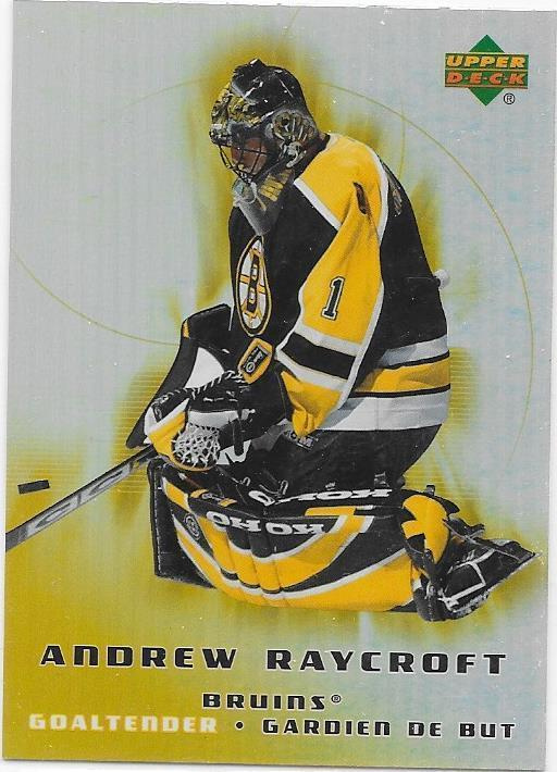 2005-06 McDonald`s Upper Deck #33 Andrew Raycroft Boston MV