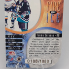 1997-98 Leaf Fire on Ice Teemu Selänne /1000 - pikkukuva 2