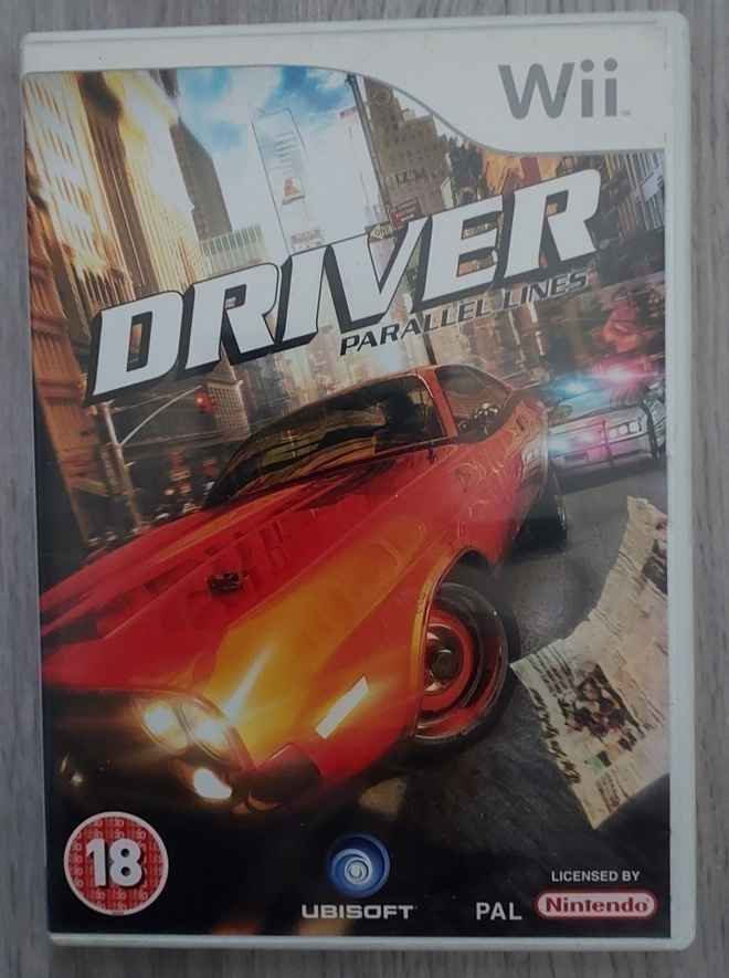 * Driver Parallel Lines Wii / Wii U PAL MIB Lue Kuvaus
