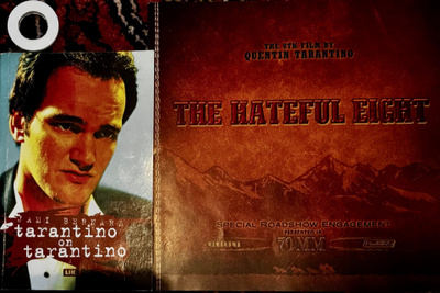 QUENTIN TARANTINO On Tarantino kirja+The Hateful Eight PROMO