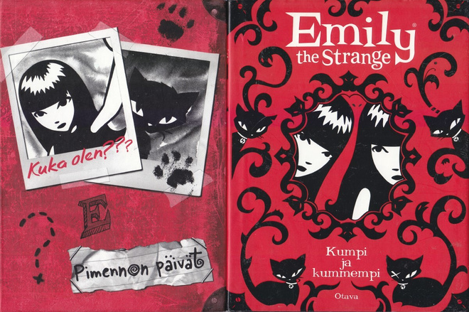 Emily the Strange 1-2 Pimennon päivät + Kumpi ja kummempi
