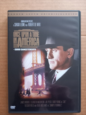 Once upon time in America Suomi dvd
