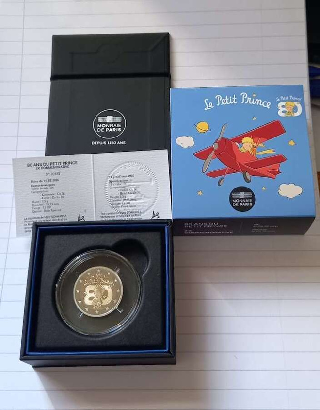 Ranska 2026 2 € CC Little Prince PROOF