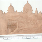 * kupolikattoinen rakennus, vanha kuva, 13 x 8,5 cm * - pikkukuva 2