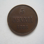 5 PENNIÄ 1888 - pikkukuva 1