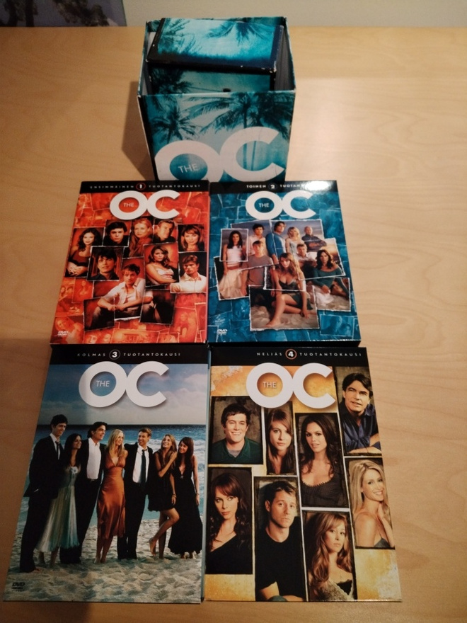 The OC - dvd boxi - kaudet 1-4