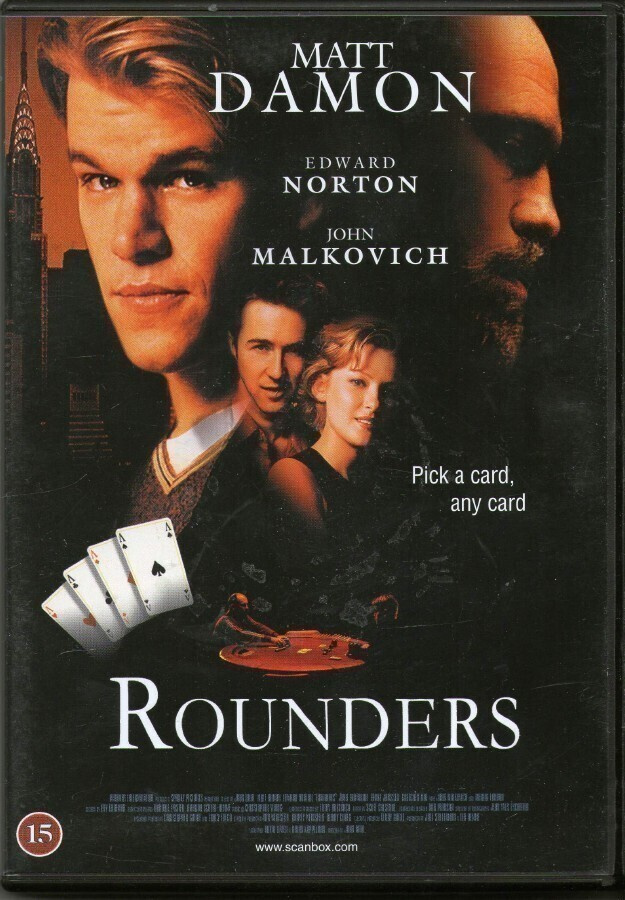 Rounders - Ässä hihassa (Matt Damon, Edward Norton)