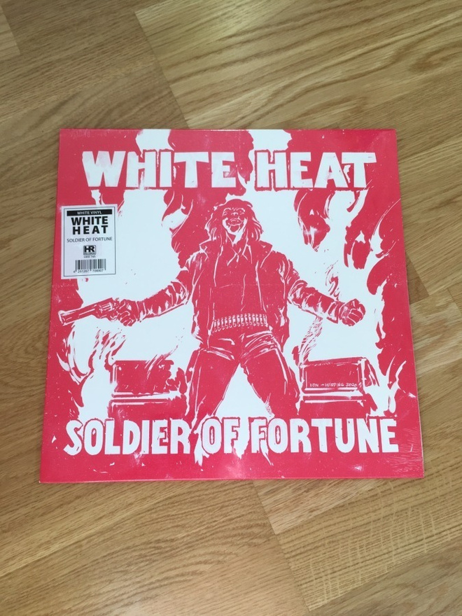 White Heat – Soldier Of Fortune LP (White Vinyl) UUSI