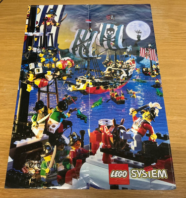Lego vanha iso juliste 42 x 59,5 cm (2)