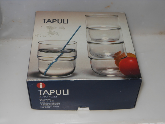 IITTALA VENNOLA TAPULI 2060 LASI 4 KPL 22 cl