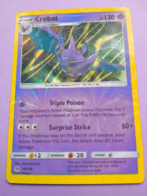 Crobat pokemon-kortti v.2017