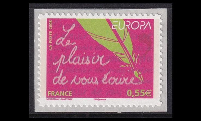 Ranska 4518 ** Europa kirje tarramerkki (2008)