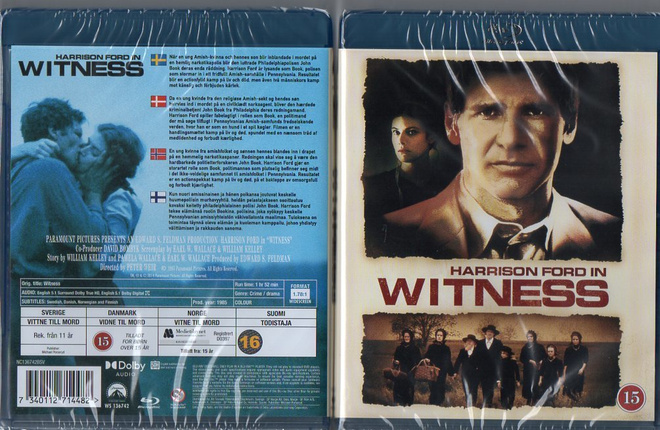 Todistaja	(71 298)	UUSI	-FI-	BLU-RAY	nordic,		harrison ford