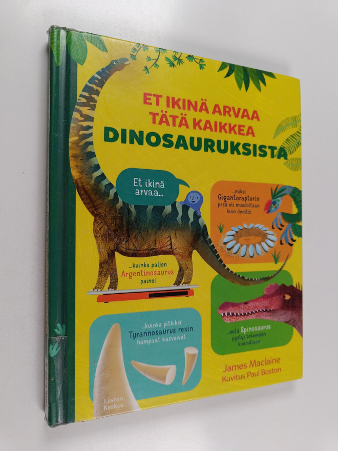 James Maclain : Et ikinä arvaa tätä kaikkea DINOSAURUKSISTA