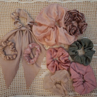 Hiusponnari 9 kpl scrunchie 90s 90-luku - pikkukuva 1