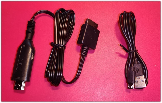 PS1/PS2-HDMI-kaapelisovitin / 1m   #30534