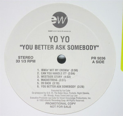 Yo-Yo – You Better Ask Somebody LP (1993)