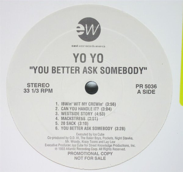 Yo-Yo – You Better Ask Somebody LP (1993)