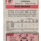 Purkkakuva Jalkapallo n:o 136 1973-74 BOB MCNAB . Arsenal. - pikkukuva 2