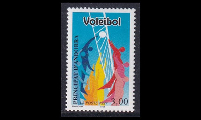 Andorra Fr 507 ** Lentopallo (1997)