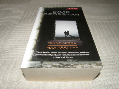 David Grossman Sinne missä maa päätyy -pok