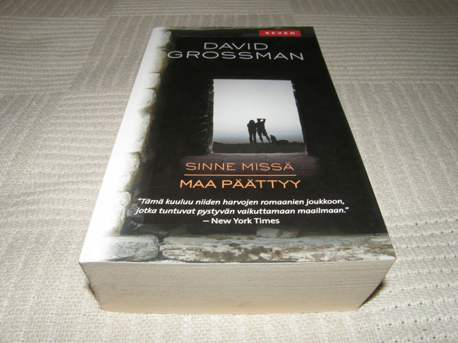 David Grossman Sinne missä maa päätyy  -pok