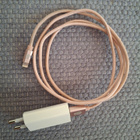 Alkupäräinen pieni Apple USB laturi & Lightning kaapeli - pikkukuva 1