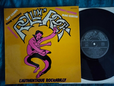 Rollin' Rock L'authentique Rockabilly 10"LP
