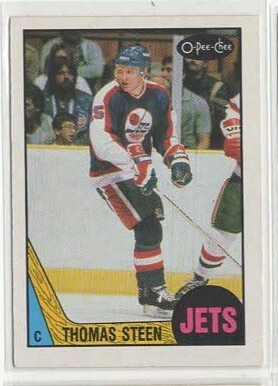 Thomas Steen Winnipeg 87-88 OPC #221