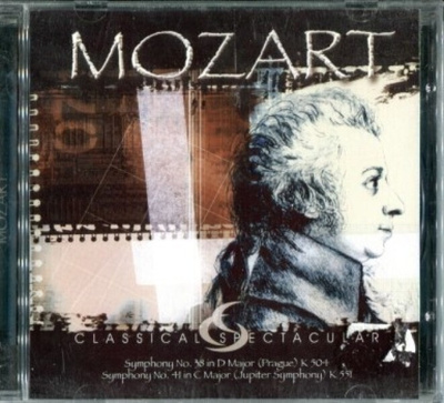 * Mozart Classical Spectacular AudioCD Uusi/Muoveissa
