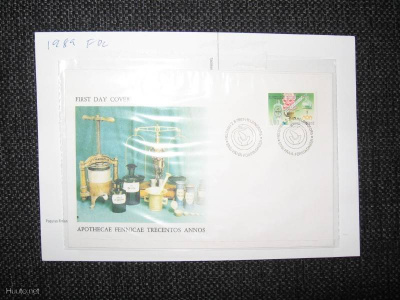 Suomi*Finland*FDC 2.6.1989 Apteekkilaitos Suomessa 300 vuott