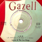 LENNE & LEE KINGS; It's rainin' / L.O.D. 7"-red vinyl - pikkukuva 4