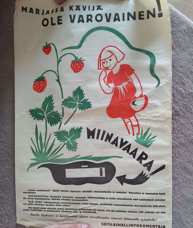 Miinavaara juliste moniväri