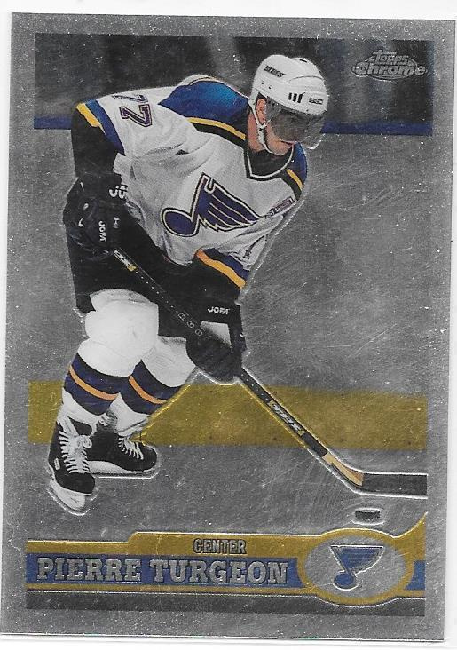 1999-00 Topps Chrome #223 Pierre Turgeon St Louis Blues