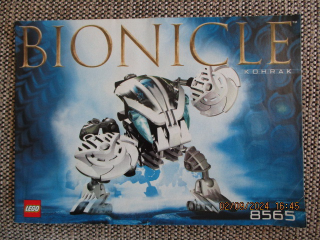 LEGO BIONICLE 8565 KOHRAK OHJEVIHKONEN