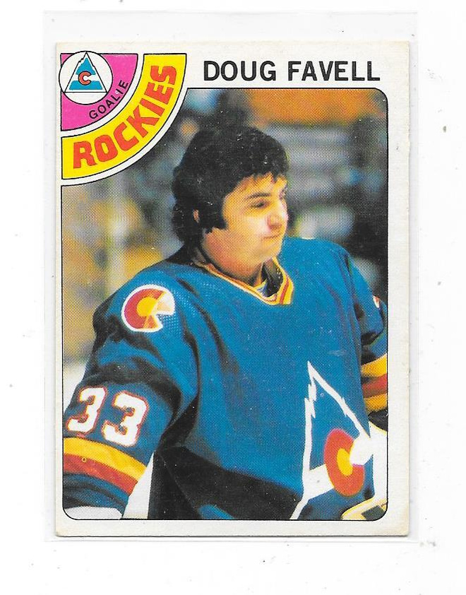 1978-79 OPC #54 Doug Favell , Colorado Rockies MV
