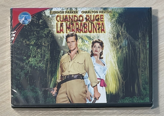 Kesytöntä kiihkoa (1954) Charlton Heston (UUSI)
