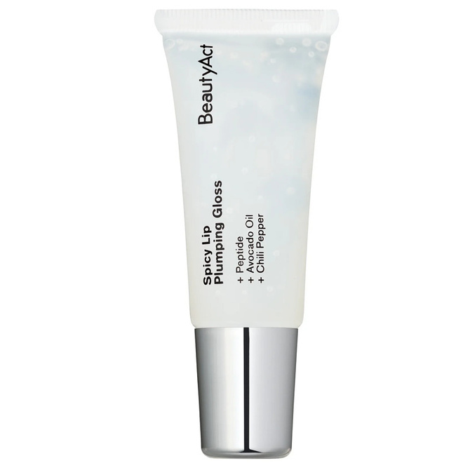 BeautyAct Spicy Lip Plumping Gloss 8,5ml sävy Clear Spice