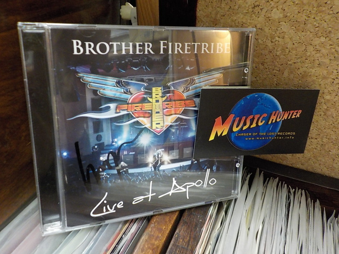 BROTHER FIRETRIBE - LIVE AT APOLLO CD EMPPU VUORISEN NIMMARI