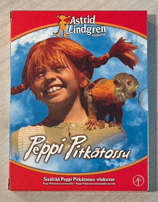Astrid Lindgren: Peppi Pitkätossu -kokoelma (2DVD)